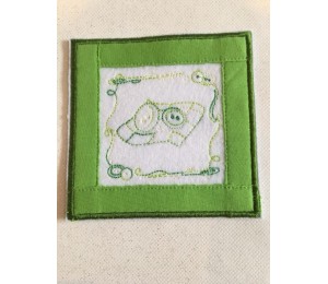 Stickserie ITH Sewing Blocks Mug Rugs oder Nadelkissen